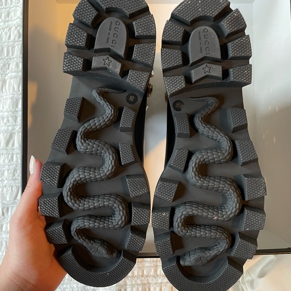 Gucci Women’s Trip Bootie With Jewels - Picture 3 of 5